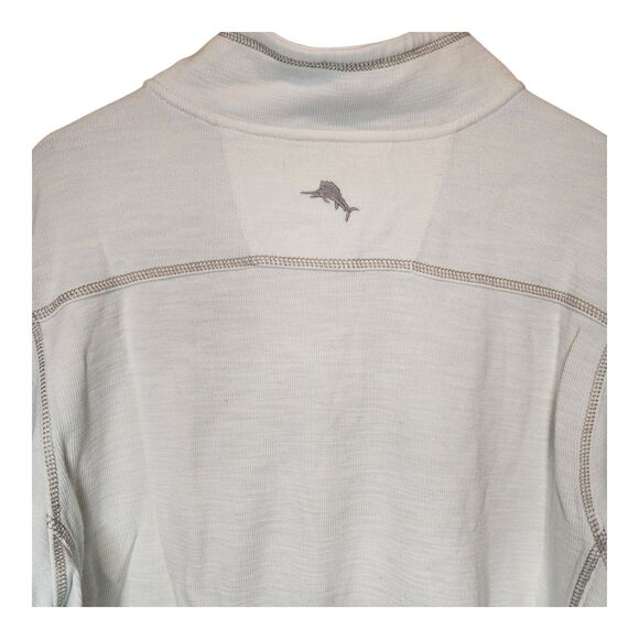 Tommy Bahama Clemson Tigers 1/4 Zip Pullover Sweatshirt Jacket Mock Neck Large - Picture 4 of 10